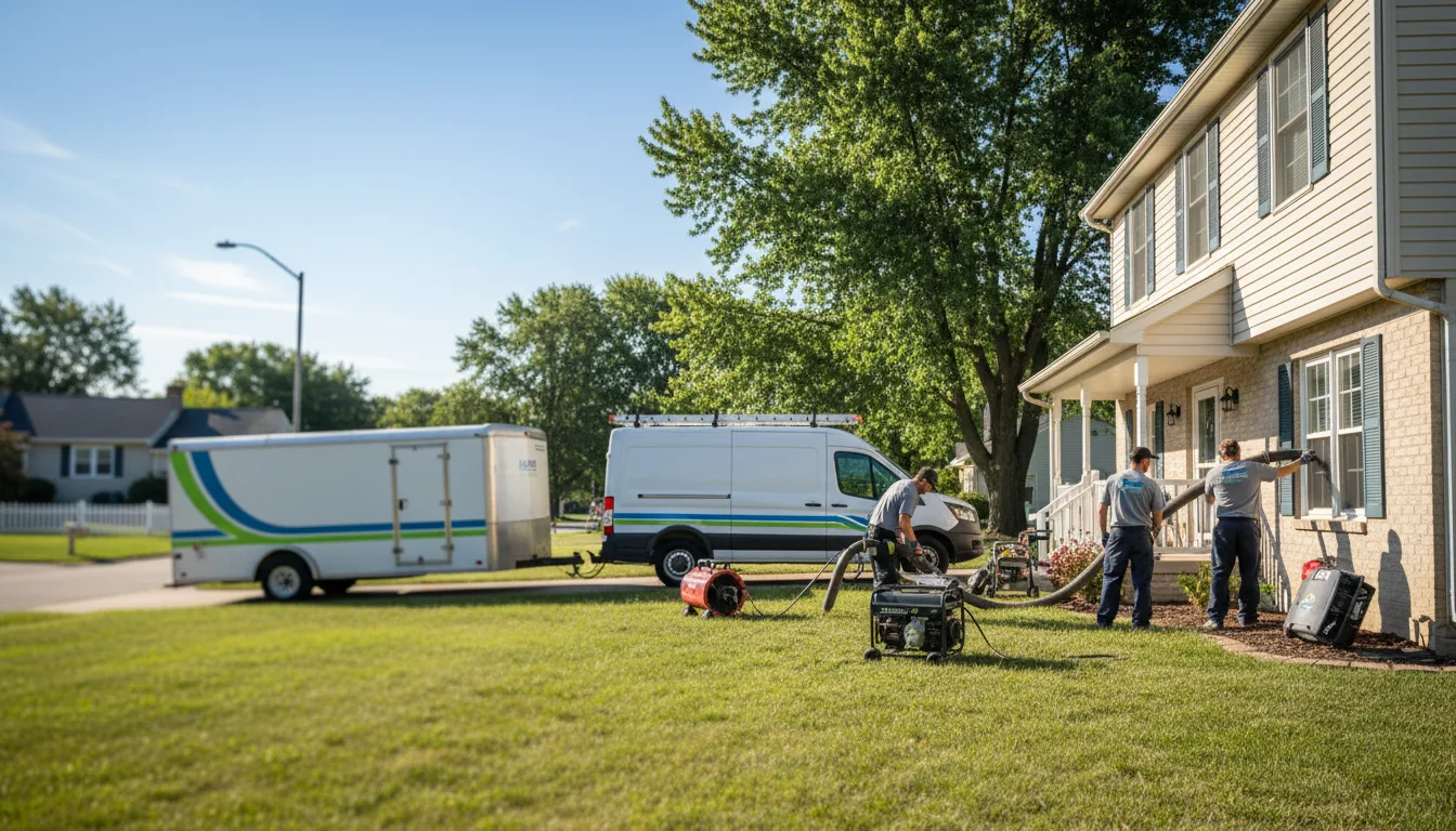 Flooded Basement Restoration And Cleanup With Repair in Ravenden, AR near me